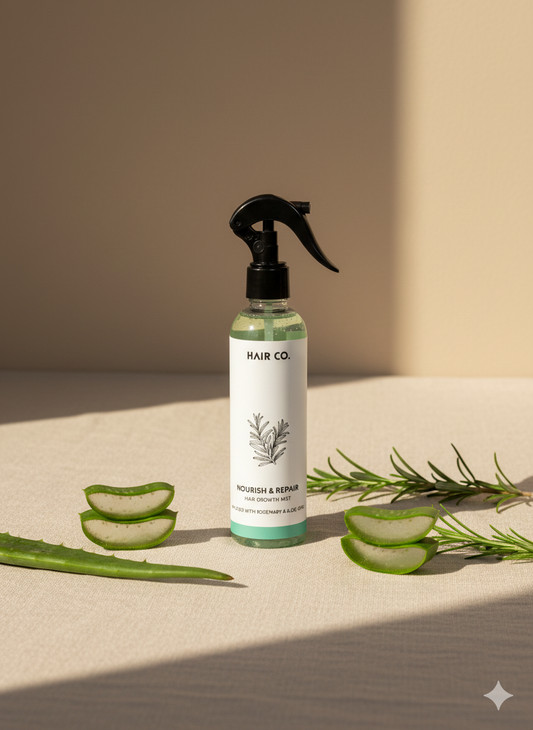 Hair Co. Rosemary Aloe Hair Growth Mist – Nourish & Repair
