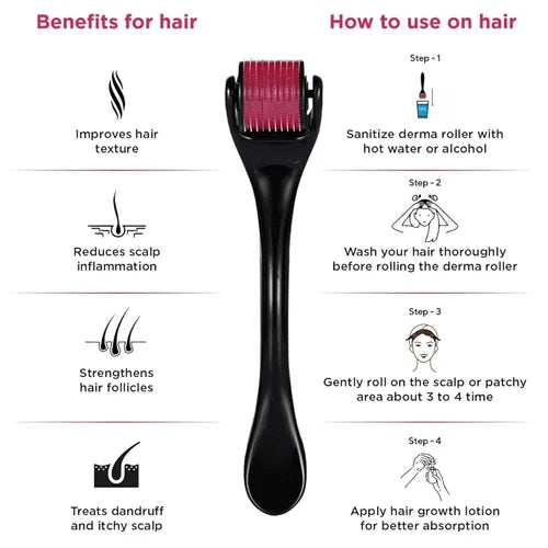 Hair Co. Scalp Dermaroller – Boost Hair Growth & Repair